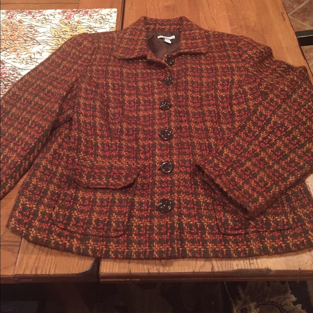 Croft & Barrow Tweed Jacket